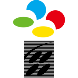 The logo for Super Nintendo.