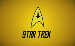 The logo for Star Trek.