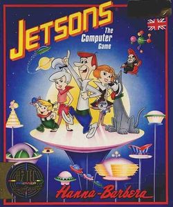 Box artwork for The Jetsons: The Computer Game.