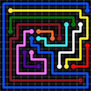 Flow Free Jumbo Pack Grid 13x13 Level 18.png
