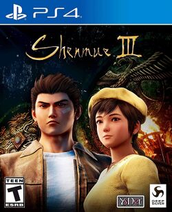 Box artwork for Shenmue III.