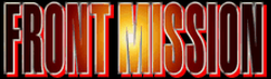 The logo for Front Mission.