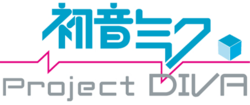 The logo for Hatsune Miku: Project DIVA.