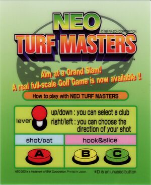 Neo Turf Masters arcade controls.jpg