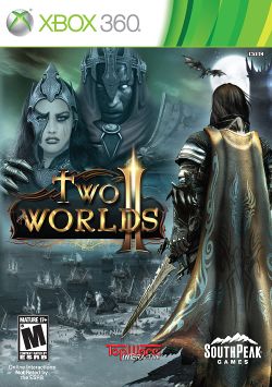 Box artwork for Two Worlds.