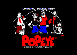 Popeye 2 title screen (Amstrad CPC).png