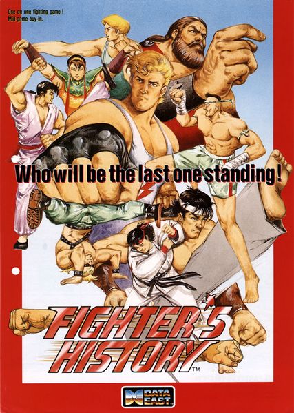 File:Fighter's History arcade flyer.jpg