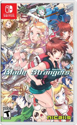 Box artwork for Blade Strangers.