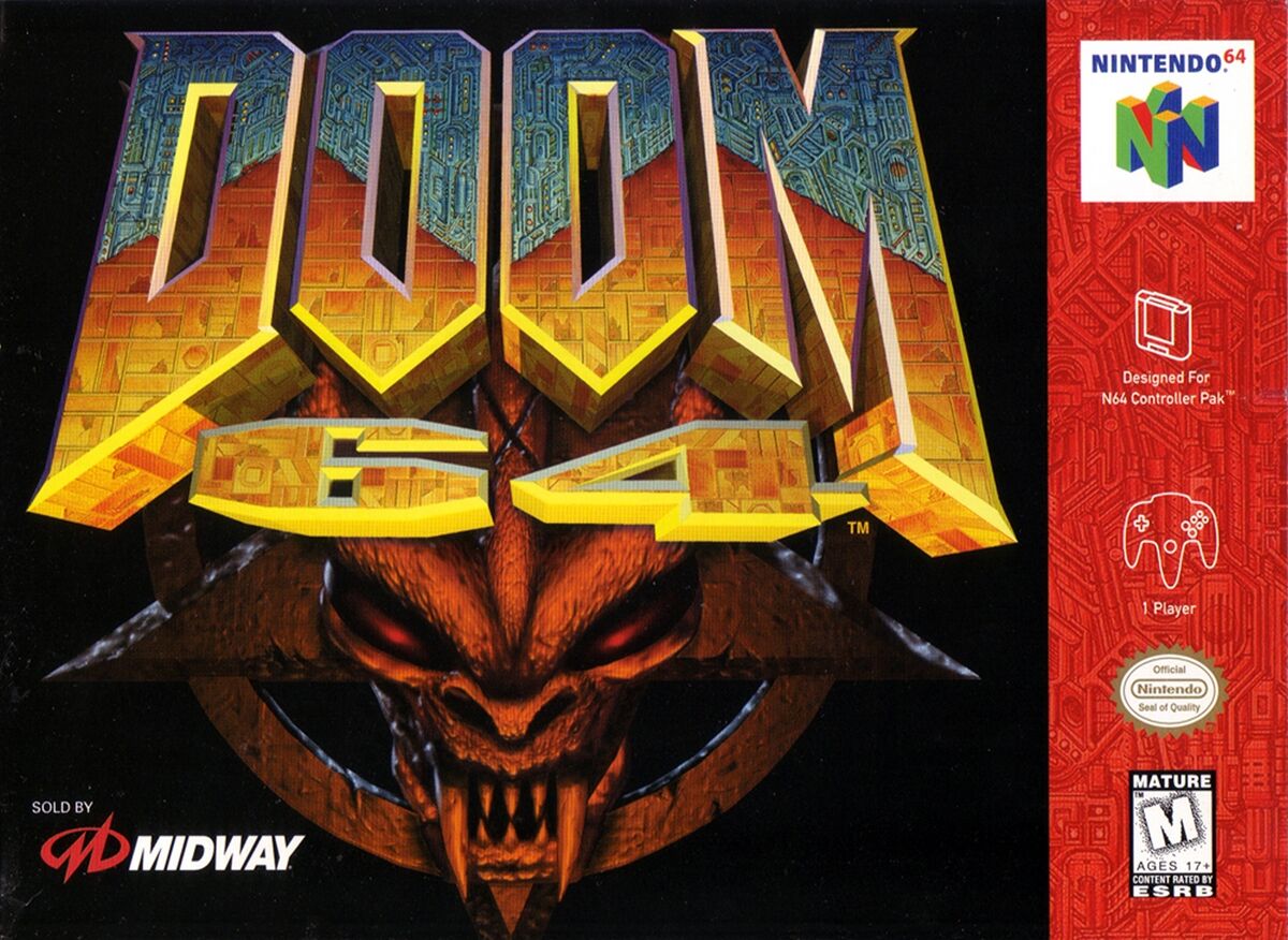 DOOM 64 箱、説明書セット Doom 64 N64 Nintendo 64 Box & Manual Only *wear | eBay