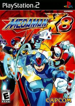 Box artwork for Mega Man X8.