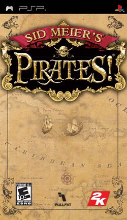 Box artwork for Sid Meier's Pirates!.