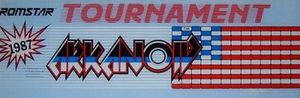 Tournament Arkanoid marquee
