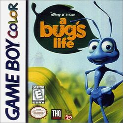 Box artwork for A Bug's Life.