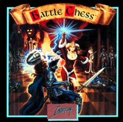 Box artwork for Battle Chess.