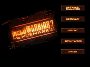 MechWarrior 2 Mercenaries menu.png
