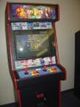 Red Earth upright arcade cabinet.