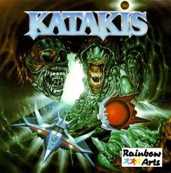 Box artwork for Katakis.