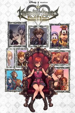 Box artwork for Kingdom Hearts: Melody of Memory.