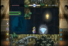 Wario Land: Shake It!/Stonetooth Cave — StrategyWiki | Strategy guide ...
