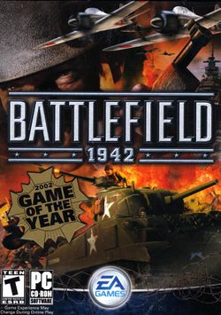 Box artwork for Battlefield 1942.