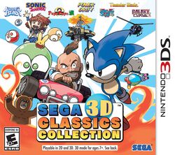 Box artwork for Sega 3D Classics Collection.