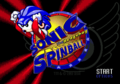 Sonic the Hedgehog Spinball title screen.