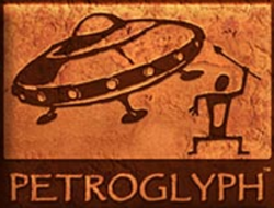 Petroglyph Games's company logo.