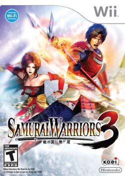 Box artwork for Samurai Warriors 3.