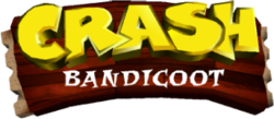 The logo for Crash Bandicoot.