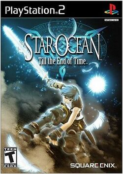 Box artwork for Star Ocean: Till the End of Time.