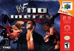 Box artwork for WWF No Mercy.