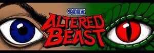 Altered Beast marquee