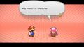 Toadette will show you how to use the Super Boots.