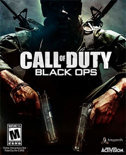 Box artwork for Call of Duty: Black Ops.