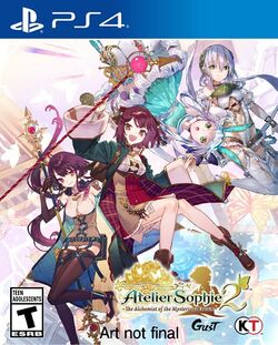 Box artwork for Atelier Sophie 2: The Alchemist of the Mysterious Dream.
