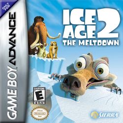 Box artwork for Ice Age 2: The Meltdown.