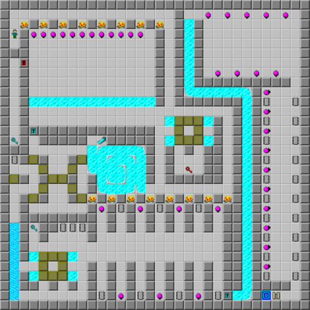 Chip's Challenge Levels 101-120 — Strategywiki 