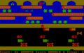 Frogger on an IBM PC.