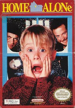 Box artwork for Home Alone.