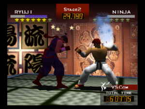 Fighters Destiny Ryuji vs Ninja.png