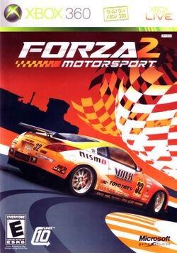 Box artwork for Forza Motorsport 2.