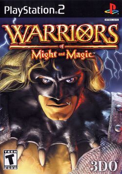 Box artwork for Warriors of Might and Magic.
