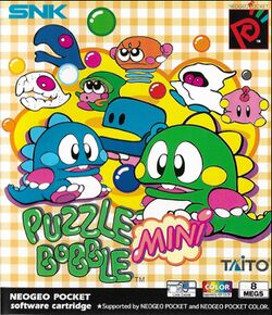 Box artwork for Puzzle Bobble Mini.