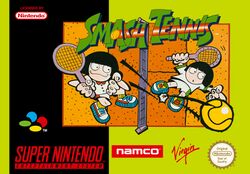 Box artwork for Smash Tennis.