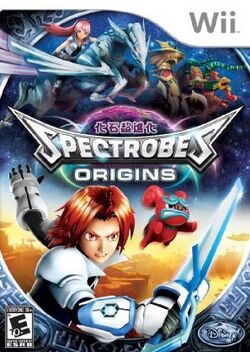 Box artwork for Spectrobes: Origins.