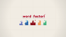 Box artwork for Word Factori.