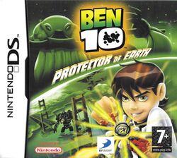 Box artwork for Ben 10: Protector of Earth.
