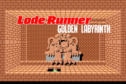 Box artwork for Lode Runner III - The Golden Labyrinth.
