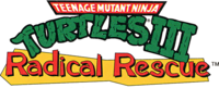Teenage Mutant Ninja Turtles III: Radical Rescue logo