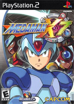 Box artwork for Mega Man X7.